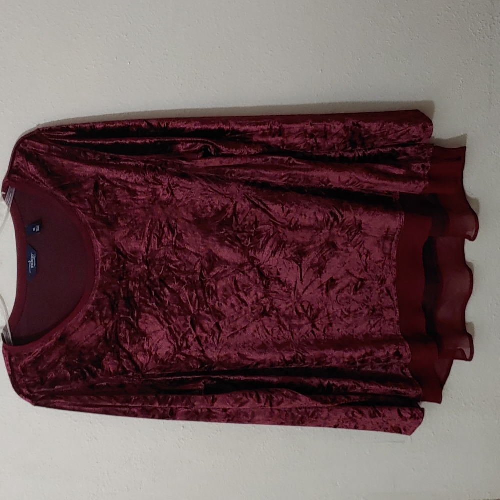 Great Northwest Indigo Women's Size 1X Top